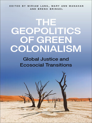 cover image of The Geopolitics of Green Colonialism